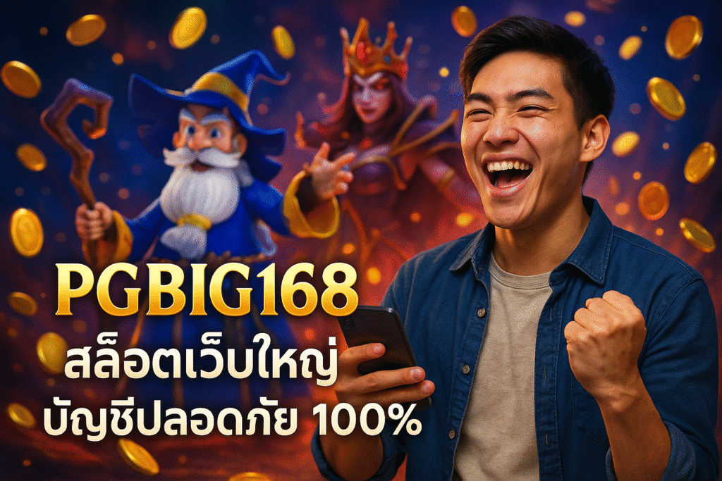 PGBIG1688 สล็อตเว็บใหญ่ บัญชีปลอดภัย 100%