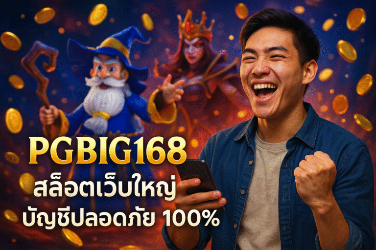 PGBIG1688 สล็อตเว็บใหญ่ บัญชีปลอดภัย 100%