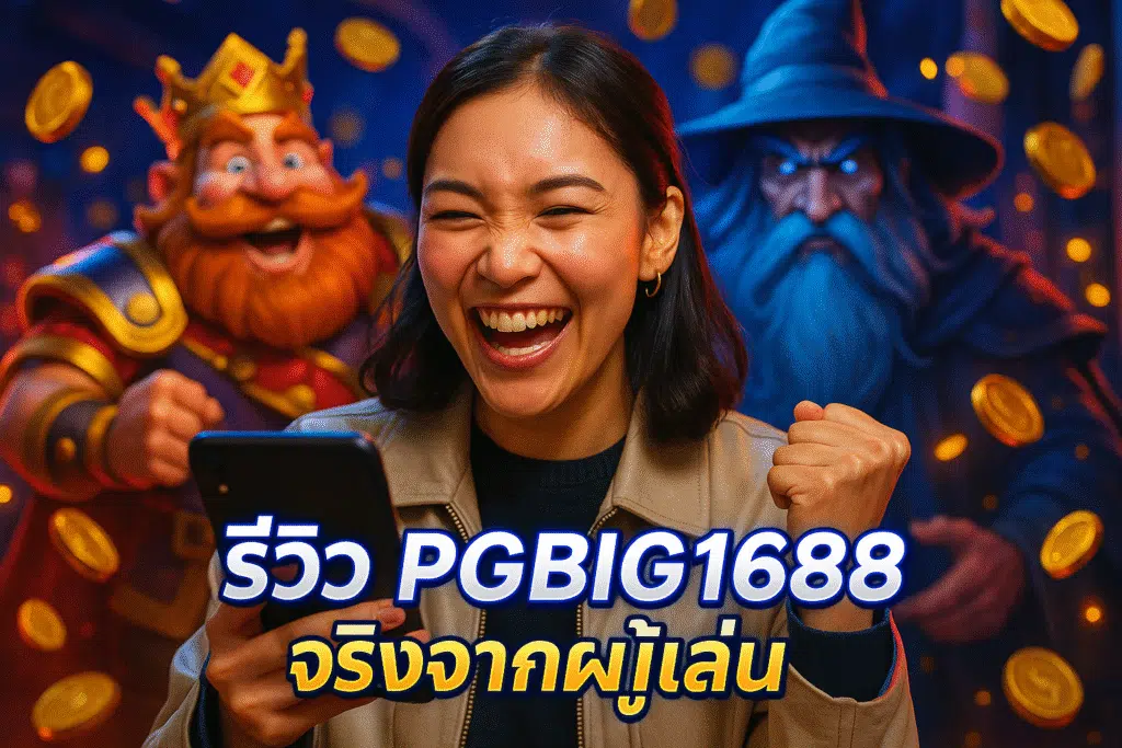 รีวิว PGBIG1688 จริงจากผู้เล่น โบนัสแตกง่าย