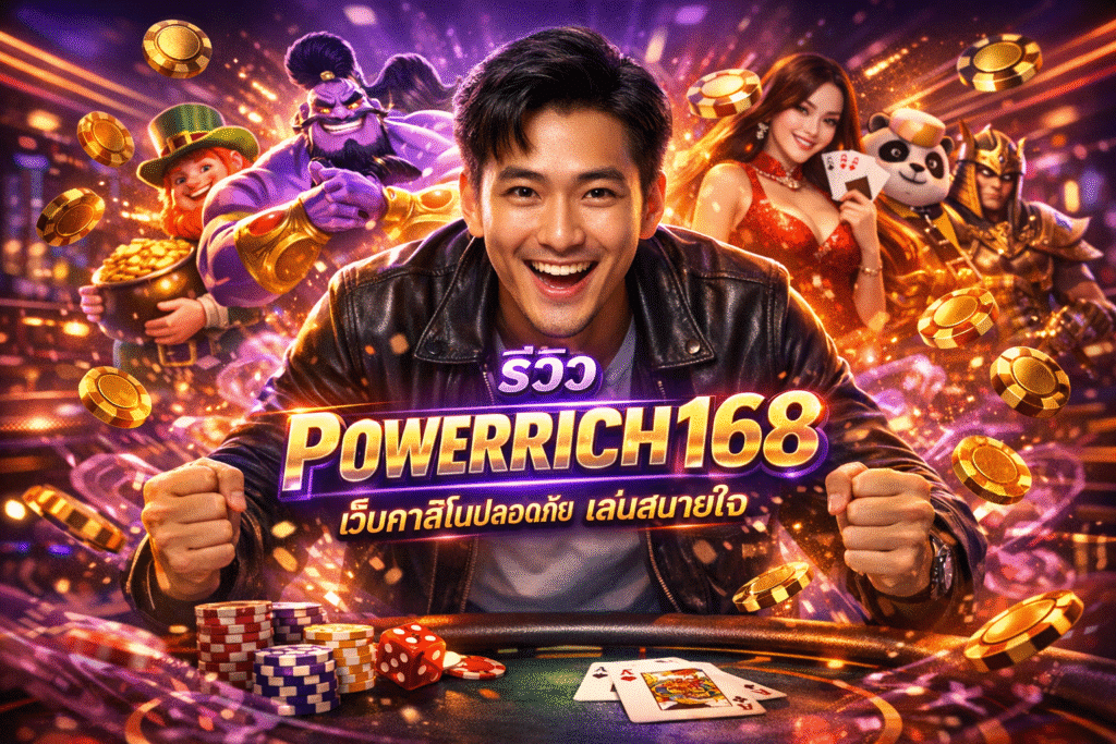 รีวิว POWERRICH168 เว็บคาสิโนปลอดภัย เล่นสบายใจ